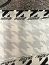 Unbranded Houndstooth Black Casual Pants Size S - photo 7