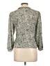 Elegance Paisley Ivory Long Sleeve Blouse Size L (estimated) - photo 2
