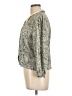 Elegance Paisley Ivory Long Sleeve Blouse Size L (estimated) - photo 5