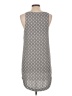 H&M 100% Polyester Graphic Gray Casual Dress Size 10 - photo 2