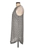 H&M 100% Polyester Graphic Gray Casual Dress Size 10 - photo 5