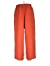 Unbranded 100% Polyester Solid Orange Casual Pants Size XL - photo 2