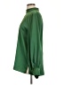 Glam Green Long Sleeve Blouse Size L - photo 5