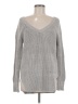 Victoria's Secret 100% Cotton Metallic Silver Pullover Sweater Size M - photo 1