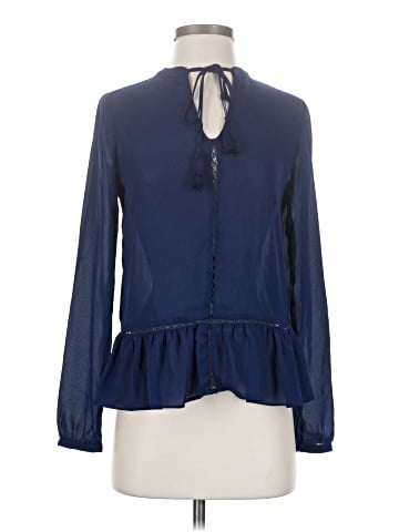 a.n.a. A New Approach Long Sleeve Blouse (view 1)