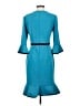 Donna Morgan Teal Cocktail Dress Size 4 - photo 2