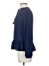 a.n.a. A New Approach 100% Polyester Blue Long Sleeve Blouse Size XS - photo 5