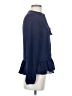 a.n.a. A New Approach 100% Polyester Blue Long Sleeve Blouse Size XS - photo 4