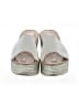 Fashion 100% Leather White Wedges Size EU 40 - photo 2