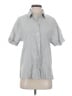 Mod Ref 100% Cotton Gray Short Sleeve Button-Down Shirt Size S - photo 1
