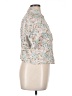 Elena Floral Ivory Short Sleeve Blouse Size 16 - photo 4