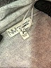 Neiman Marcus 100% Cashmere Silver Cardigan Size S - photo 7