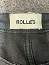 Rolla's Black Denim Shorts Size 25 waist - photo 3