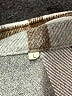 Unbranded 100% Polyester Plaid Gray Coat Size L - photo 6