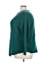 Chaps Teal Pullover Sweater Size 3X - photo 5