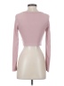 Shein Pink Long Sleeve T-Shirt Size 2 - photo 2