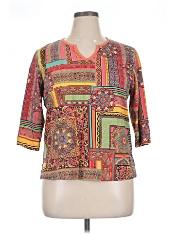 Norm Thompson 3/4 Sleeve T-Shirt (view 1)