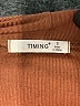 Timing Brown Long Sleeve Top Size S - photo 7