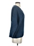 Zara Solid Blue Pullover Sweater Size S - photo 4