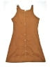 Shein 100% Polyester Solid Brown Dress Size 16 - photo 1