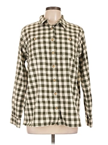 Duluth Trading Co. Long Sleeve Button-Down Shirt (view 1)