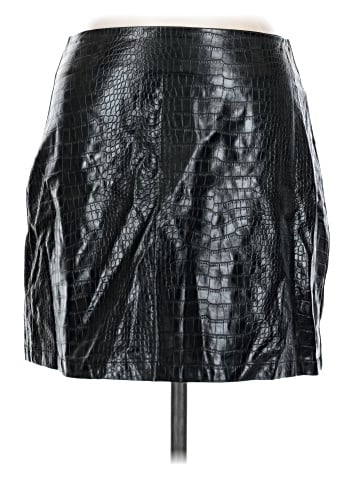 Bar III Faux Leather Skirt (view 1)