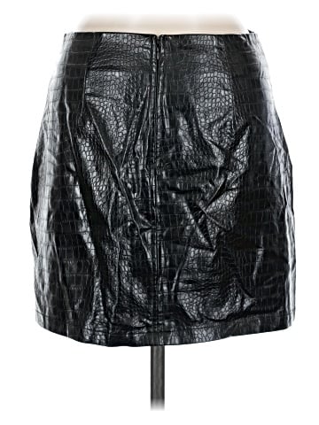 Bar III Faux Leather Skirt (view 2)