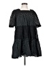 Assorted Brands Polka Dots Black Casual Dress Size S - photo 1