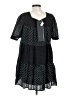 Assorted Brands Polka Dots Black Casual Dress Size S - photo 2
