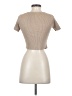 Cider Tan Short Sleeve Turtleneck Size S - photo 2