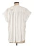 Splendid White Short Sleeve Blouse Size L - photo 2