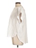 Splendid White Short Sleeve Blouse Size L - photo 5