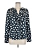 J.Crew 100% Polyester Blue Long Sleeve Polo Size M - photo 1