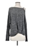 Shein Gray Long Sleeve T-Shirt Size S - photo 1