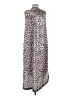 ALLSAINTS 100% Polyester Animal Print Silver Casual Dress Size S - photo 2