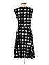 Leota Argyle Black Casual Dress Size L - photo 2