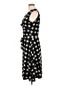 Leota Argyle Black Casual Dress Size L - photo 5