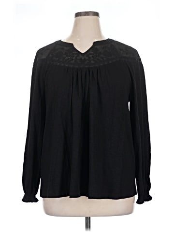 Style&Co Long Sleeve Blouse (view 1)