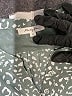 Monday Fun 100% Polyester Animal Print Gray Short Sleeve Blouse Size XL - photo 7
