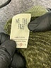We the Free Metallic Green Pullover Sweater Size M - photo 4