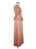 Danielle Bernstein 100% Polyester Tan Casual Dress Size 6 - photo 4