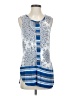 Max Jeans Blue Sleeveless Blouse Size S - photo 1