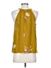 Joie Yellow Sleeveless Blouse Size XS - photo 2