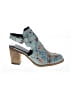 Unbranded Floral Blue Ankle Boots Size 10 - photo 1
