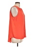Apt. 9 100% Polyester Orange Sleeveless Blouse Size L - photo 4