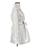 Assorted Brands Metallic Silver Trenchcoat Size XS - photo 4