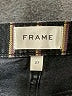 FRAME 100% Cotton Stripes Black Jeans Size 27 waist - photo 7