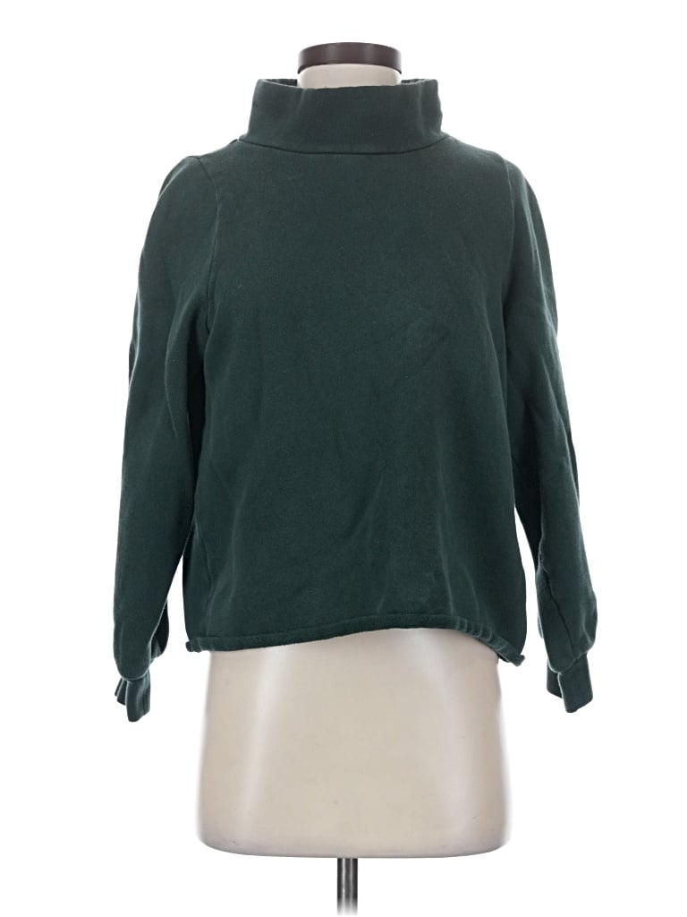 Pre-owned Mwl By Madewell Turtleneck Sweater In Green