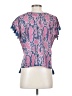 She 100% Cotton Pink Short Sleeve Blouse Size S - photo 2