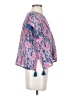 She 100% Cotton Pink Short Sleeve Blouse Size S - photo 4